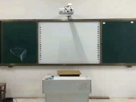 投影仪加电子白板组合班班通设备使用及其维护教程