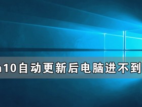 [系统教程]Windows10自动更新后电脑进不到系统怎么办？