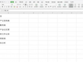办公软件使用之使用Excel如何制作文件夹侧标签