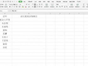 办公软件使用之Excel中怎么在文字前后批量添加内容