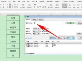 办公软件使用之Excel中如何使用通配符查找和替换
