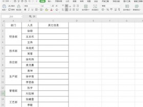 办公软件使用之Excel快速给合并单元格添加序号方法
