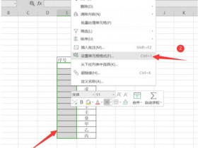 办公软件使用之Excel中怎么快速批量输入带括号的序号