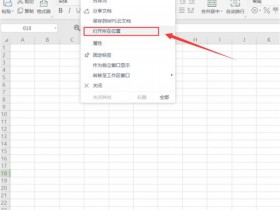 办公软件使用之如何在WPS中查看文件位置?WPS中查看文件位置方法