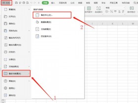 办公软件使用之WPS快速查找备份文件方法