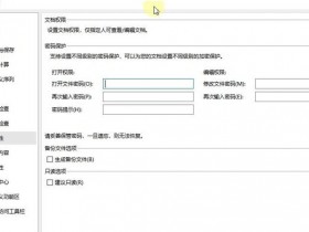 办公软件使用之怎么设置WPS表格安全密码?WPS设置密码的方式