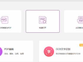 办公软件使用之怎么给PDF文件设置编辑权限?