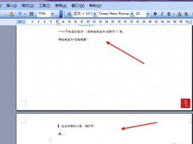 办公软件使用之Word文档怎么删除分页符?Word文档取消分页符图文教程