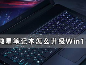 [系统教程]微星笔记本怎么升级Win11 微星笔记本升级Win11详细教程