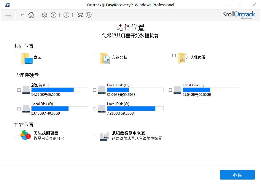 [工具软件]EasyRecovery易恢复数据恢复软件,Ontrack EasyRecovery v14.0.0 中文破解版下载