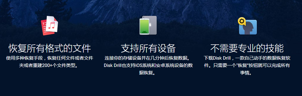 [数据恢复]Disk Drill数据恢复软件下载,Disk Drill Pro v4.0.513 特别授权版含苹果版