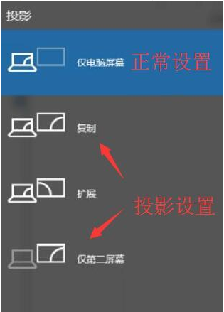 [系统教程]Win10专业版怎么连接设置投影仪？