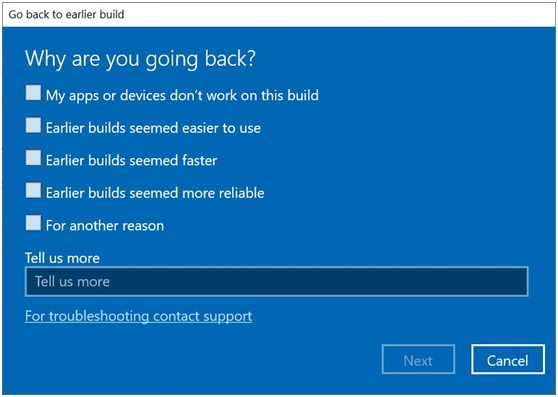 [系统教程]如何卸载Win10 20H2版本，并降级到以前的版本？