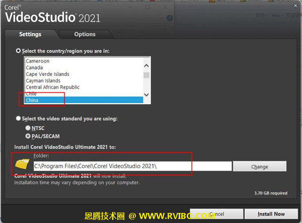 [软件教程]Corel Video Studio会声会影2021 v24.0.1.260中文旗舰破解版,会声会影2021 v24.0.1.260中文旗舰版安装破解教程