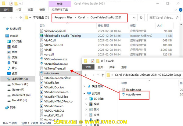 [软件教程]Corel Video Studio会声会影2021 v24.0.1.260中文旗舰破解版,会声会影2021 v24.0.1.260中文旗舰版安装破解教程