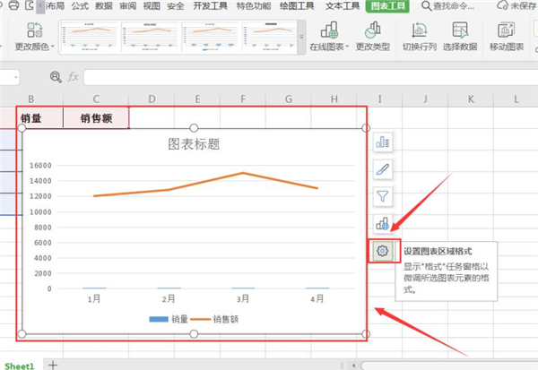 办公软件使用之WPS如何制作双坐标图表？WPS制作双坐标图表方法