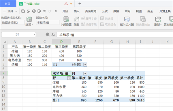 办公软件使用之WPS Excel中将二维表转换成一维表方法！