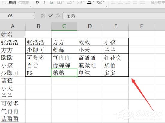 办公软件使用之wps表格怎么把一列分成多列？想知道的话往下看！