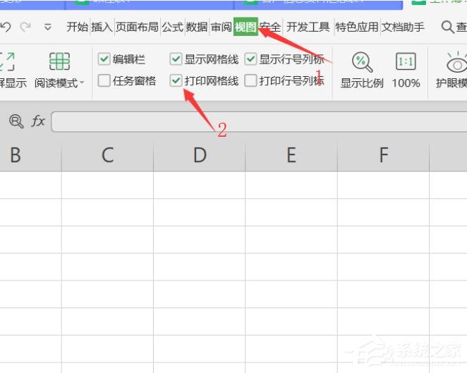 办公软件使用之wps表格如何去除虚线？两个小技巧教你去除表格虚线！