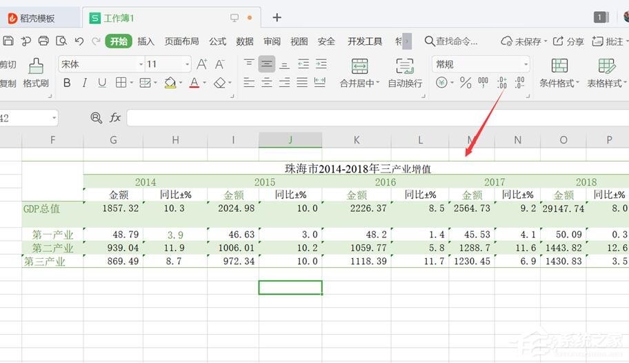 办公软件使用之wps表格怎么设置仅套用表格样式？