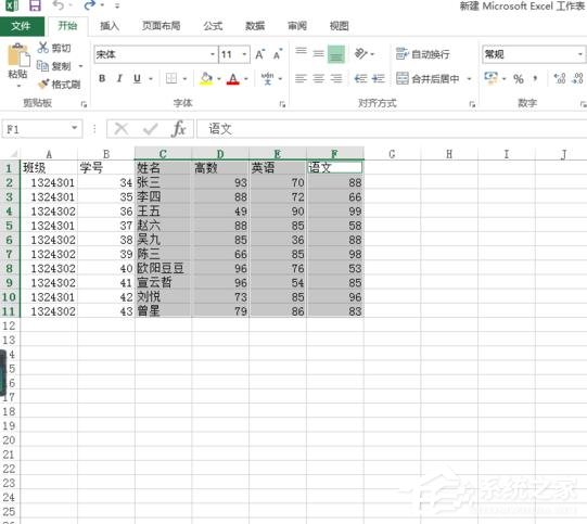 办公软件使用之Excel表格怎么制作雷达图？Excel表格制作带数据标记雷达图的方法