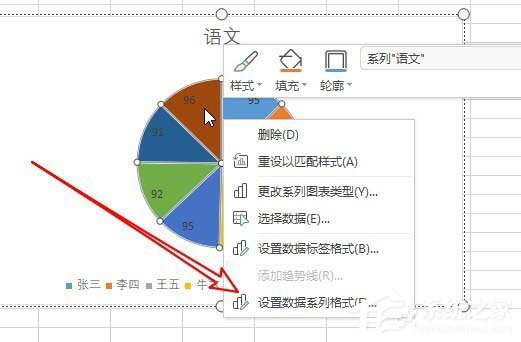 办公软件使用之如何使用wps2019制作出彩色二维饼形图？使用wps2019制作出彩色二维饼形图的方法