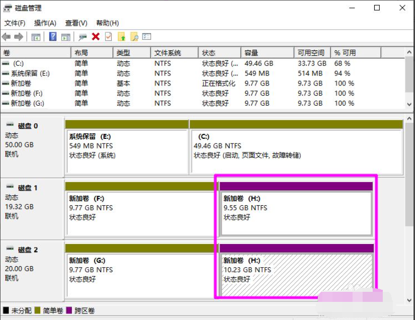 [系统教程]Win10磁盘新建跨区卷灰色怎么回事？如何新建跨区卷？