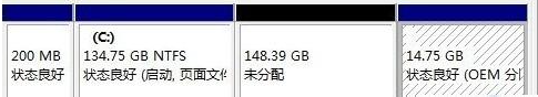 [系统教程]Win7旗舰版磁盘未分配空间无法新建分区怎么回事？