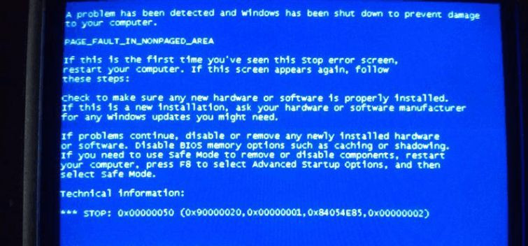 [系统教程]Windows7旗舰版系统开机出现蓝屏代码0x00000050怎么处理？