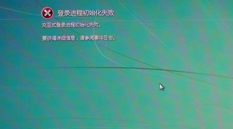 [系统教程]Win7旗舰版登录进程初始化失败如何解决？