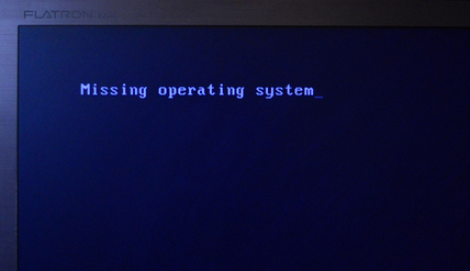 [系统教程]Win7旗舰版电脑开机显示missing operating system怎么办？