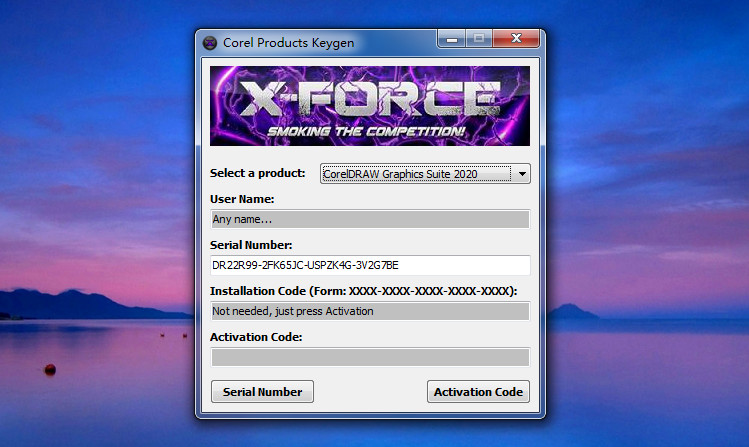 [注册机]X-FORCE COREL产品注册机下载,COREL ALL PRODUCTS UNIVERSAL KEYGENS BY X-FORCE V3