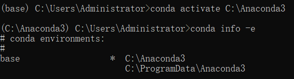 [系统教程]Win10中使用cmd命令conda info -e发现环境未命名无法激活怎么办？