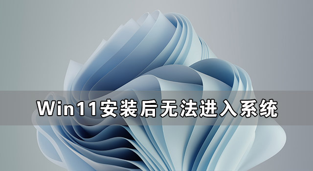 [系统教程]Win11安装后无法进入系统 Win11无法进入系统怎么办