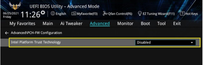 [系统教程]华硕电脑怎么开启TPM2.0 华硕电脑开启TPM2.0图文教程