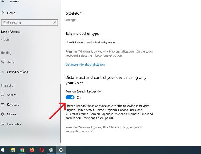 [系统教程]怎么在Windows10中用你的声音打字？Windows10中用你的声音打字方法介绍