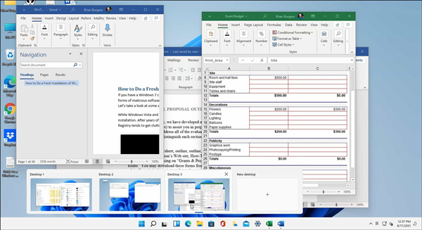 [系统教程]在Windows 11上怎么使用虚拟桌面？Win11支持虚拟桌面吗？