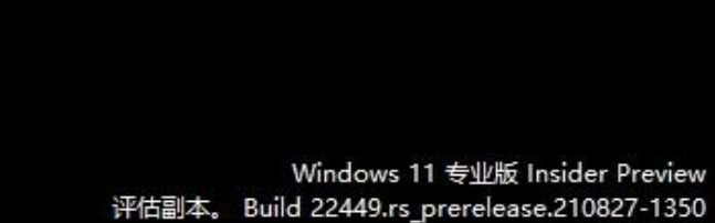 [系统教程]Win11更新22449.1000怎么会出现评估副本