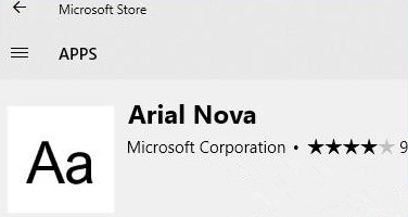 [系统教程]Win10如何从微软商店下载字体？Win10从微软商店下载字体的方法