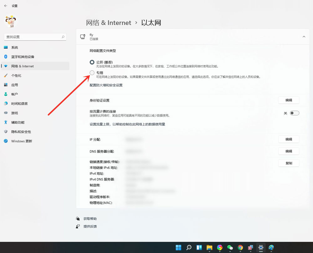 [系统教程]Win11公用网络怎么换成专用网络？Win11公用网络换成专用网络的技巧