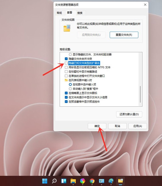 [系统教程]Win11如何修改文件后缀名？Win11怎么显示后缀名？