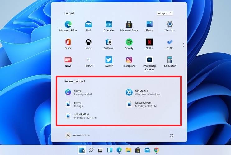 [系统教程]Windows11怎么删除开始菜单中的推荐文件部分?