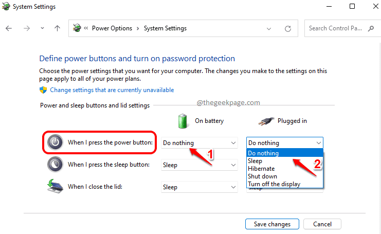 [系统教程]如何在Windows11/10中禁用电源按钮关机？
