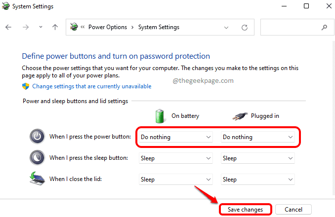 [系统教程]如何在Windows11/10中禁用电源按钮关机？