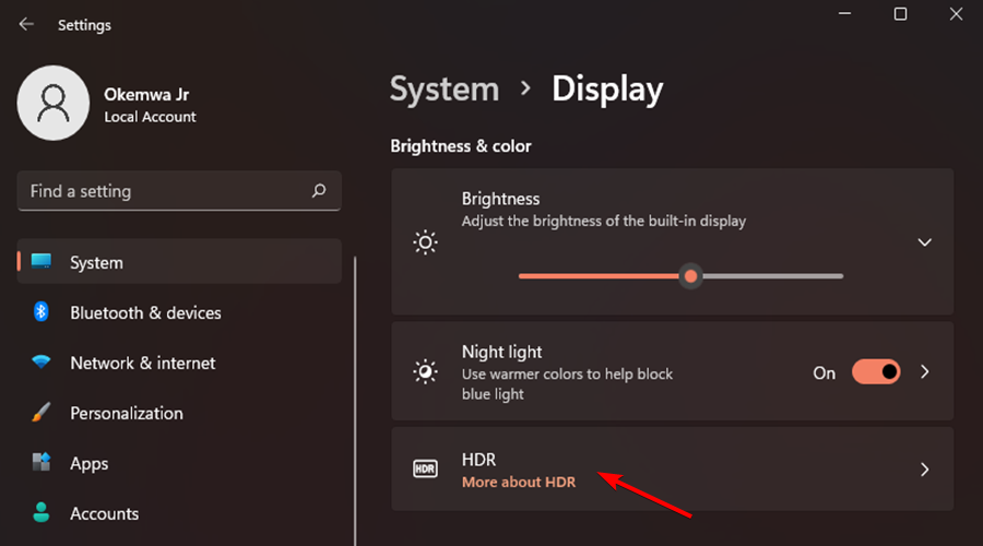 [系统教程]自动HDR在Windows 11中不起作用？修复方法介绍