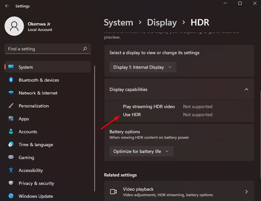 [系统教程]自动HDR在Windows 11中不起作用？修复方法介绍