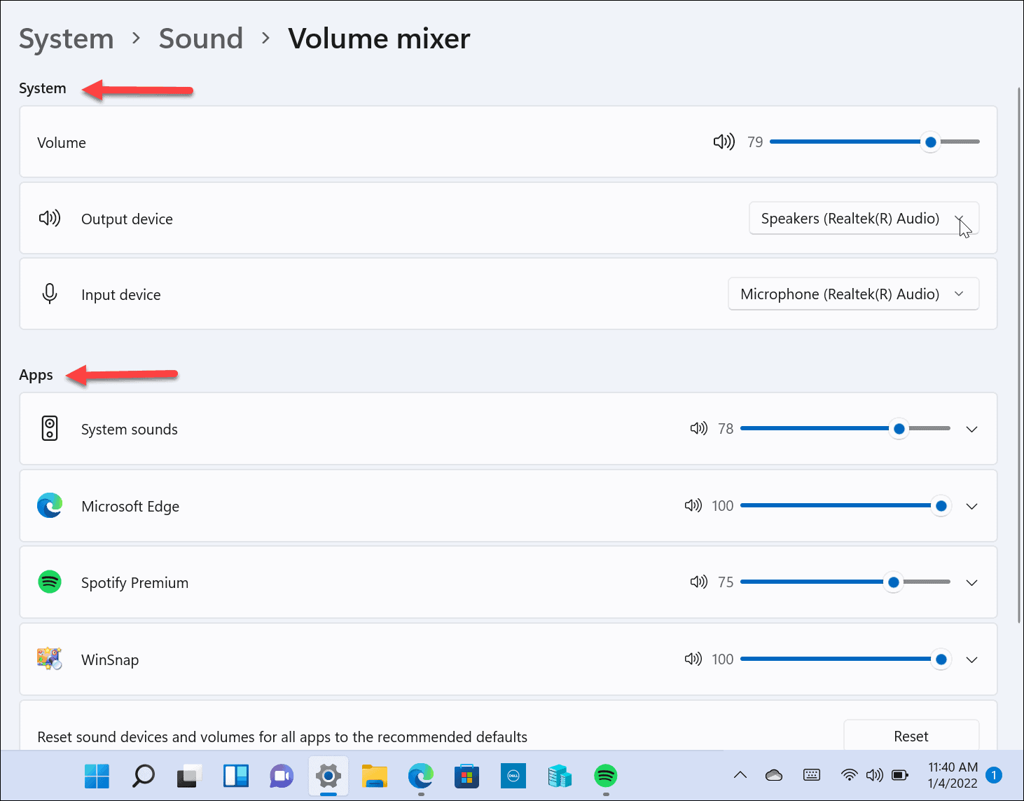 [系统教程]Win11如何恢复并使用经典音量混合器？