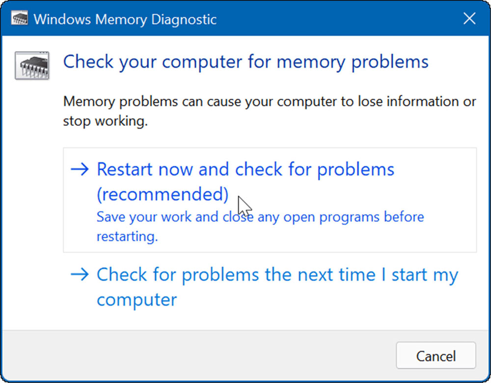 [系统教程]Win11蓝屏代码0x0000001A的解决方法