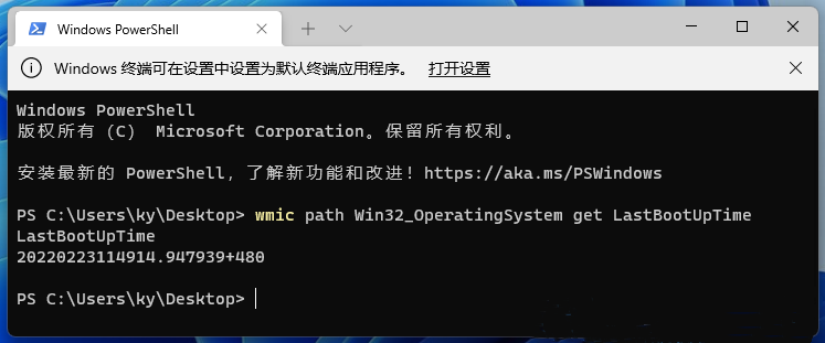 [系统教程]Win11如何查看电脑运行时间？Win11查看系统运行时间的方法