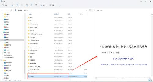 [系统教程]Win11的文件资源管理器如何显示预览窗格？